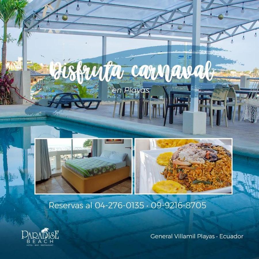 Hotel Paradise Beach Playas Esterno foto